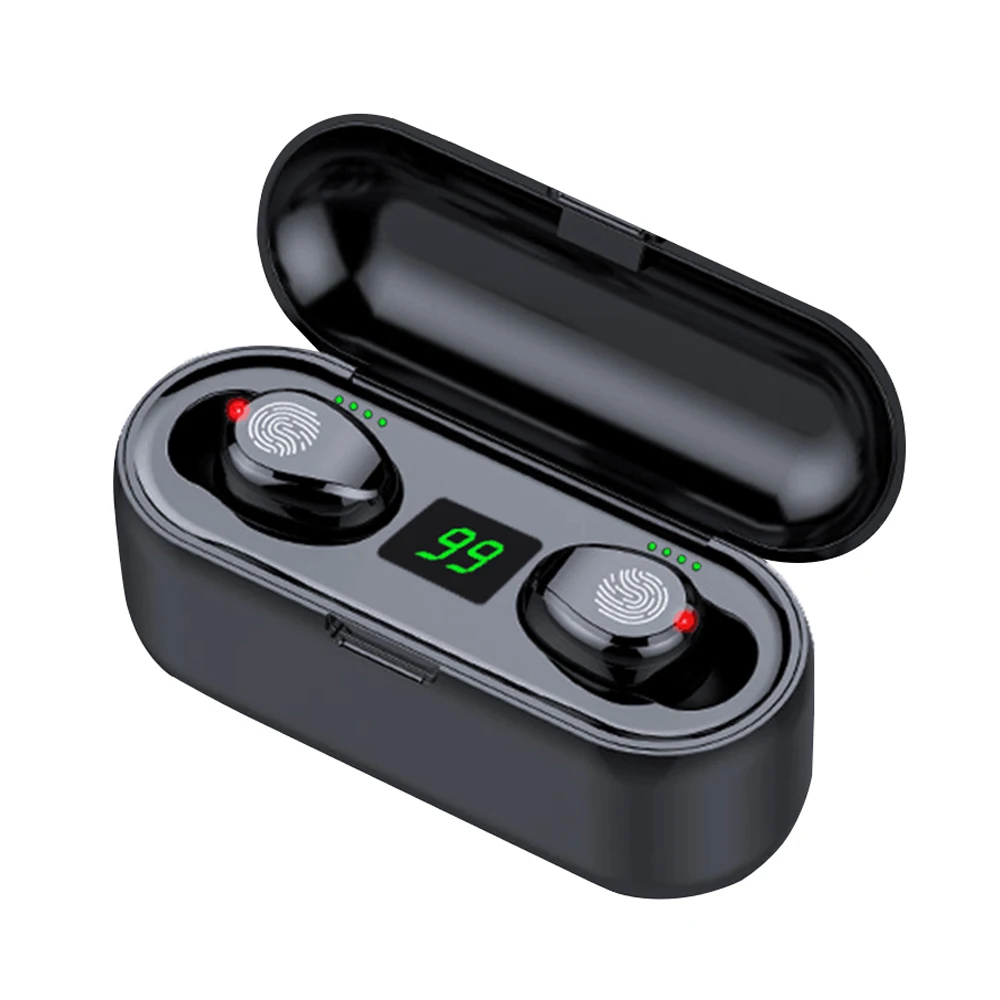 LED Display Wireless Bluetooth Earphone 5.0 TWS 8D Stereo Bluetooth Earbuds 2000mA Power Bank for All Phone
LED Display Wireless Bluetooth Earphone 5.0 TWS 8D Stereo Bluetooth Earbuds 2000mA Power Bank for All Phone