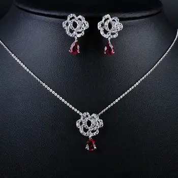 2016 New Bridal Party Fashion Jewelry Sets Luxury Design Silver Color Cubic Zirconia Necklace Earring Set For Women GLDT0502
2016 New Bridal Party Fashion Jewelry Sets Luxury Design Silver Color Cubic Zirconia Necklace Earring Set For Women GLDT0502