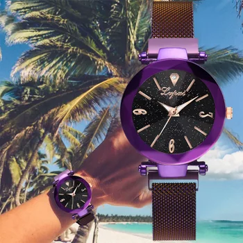 Lvpai luxury brand Stainless Steel Mesh Belt reloj mujer Quartz Wrist Watch Starry Sky Diamond Fashion Women's Watches Clock B30
Lvpai luxury brand Stainless Steel Mesh Belt reloj mujer Quartz Wrist Watch Starry Sky Diamond Fashion Women's Watches Clock B30