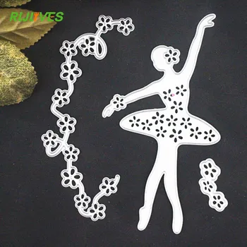 RLJLIVES Metal Cutting Dies Dance Girl Flower Scrapbook Card Album Paper Craft Decorative Embossing Cutter
RLJLIVES Metal Cutting Dies Dance Girl Flower Scrapbook Card Album Paper Craft Decorative Embossing Cutter