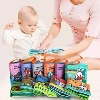 Baby Early Education Animal Tail Cloth Book Tear Resistant Enlightenment Cognitive Cloth Book Kid Educational intellectual Toy
Baby Early Education Animal Tail Cloth Book Tear Resistant Enlightenment Cognitive Cloth Book Kid Educational intellectual Toy