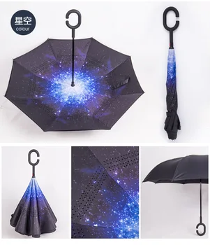 Double Layer Inverted Umbrellas Reverse Folding Windproof UV Protection Big Straight Umbrella for Car Rain Outdoor with C Hook
Double Layer Inverted Umbrellas Reverse Folding Windproof UV Protection Big Straight Umbrella for Car Rain Outdoor with C Hook