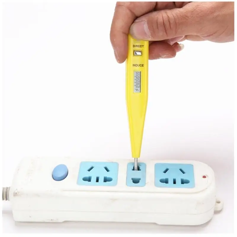 Industrial Digital 12V-250V AC Electrical Tester Pen Probe Voltage Random Color Inductance Detector Tool Parts Accessories
Industrial Digital 12V-250V AC Electrical Tester Pen Probe Voltage Random Color Inductance Detector Tool Parts Accessories