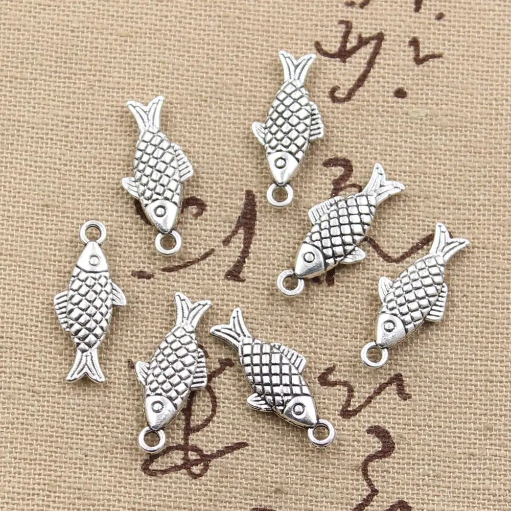 30pcs Charms double sided fish 20x8mm Antique Silver Bronze Plated Pendants Making DIY Handmade Tibetan Silver Bronze Jewelry
30pcs Charms double sided fish 20x8mm Antique Silver Bronze Plated Pendants Making DIY Handmade Tibetan Silver Bronze Jewelry