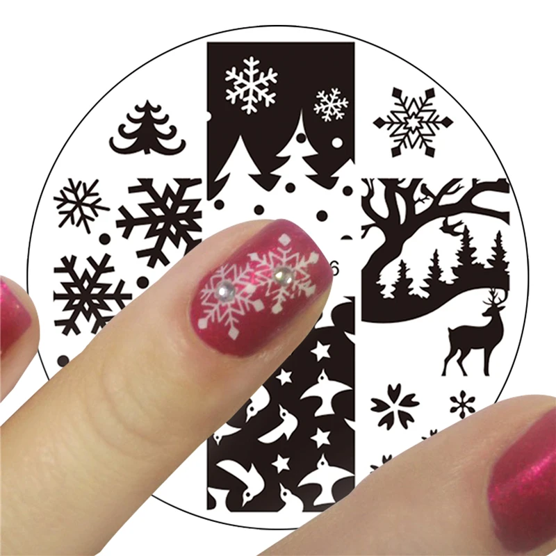 1Pc Christmas XMAS Theme Nail Art Stamp Template Image Plate YZWLE Nail Stamping Plates Set
1Pc Christmas XMAS Theme Nail Art Stamp Template Image Plate YZWLE Nail Stamping Plates Set