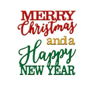 Happy New Year Merry Christmas Letters Metal Cutting Dies Stencil For DIY Scrapbooking Decorative Embossing Dies Scrapbooking
Happy New Year Merry Christmas Letters Metal Cutting Dies Stencil For DIY Scrapbooking Decorative Embossing Dies Scrapbooking