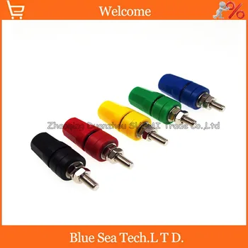 10pcs High Quality 4mm binding post/terminal,4mm Socket/jack,Large current,24A/30VAC-60VDC,5 Colors choose
10pcs High Quality 4mm binding post/terminal,4mm Socket/jack,Large current,24A/30VAC-60VDC,5 Colors choose
