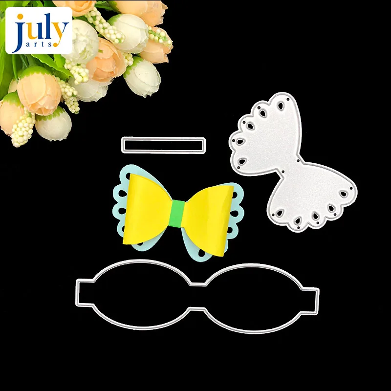 Julyarts 3pcs Butterfly Bowknot Metal Cutting Dies In Creation Scrapbooking Dies Stitched Cutting Dies Stencil for DIY
Julyarts 3pcs Butterfly Bowknot Metal Cutting Dies In Creation Scrapbooking Dies Stitched Cutting Dies Stencil for DIY