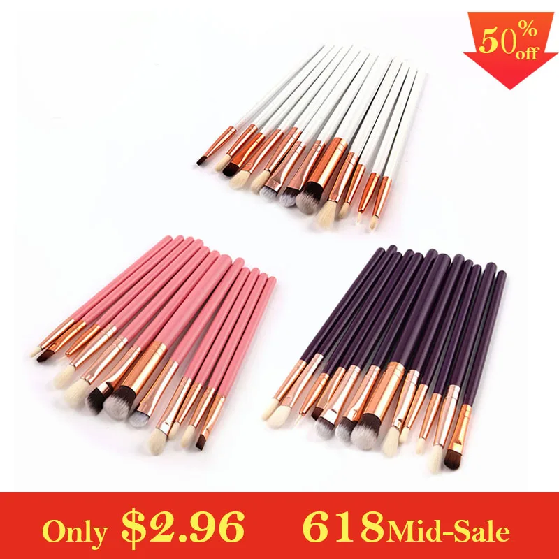 Blending Makeup Brush Set 12PCS Foundation Concealer Brushes Kit Premium Synthetic Eyeshadow Eyeliner Cosmetic Beauty Tools LQ
Blending Makeup Brush Set 12PCS Foundation Concealer Brushes Kit Premium Synthetic Eyeshadow Eyeliner Cosmetic Beauty Tools LQ