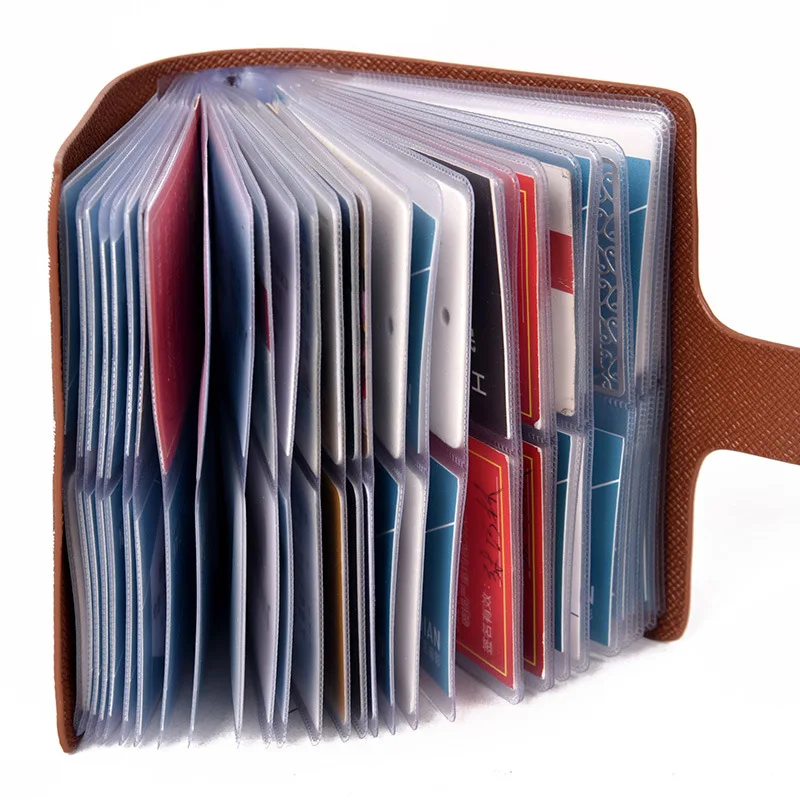 40 Slots PVC Business Card Holder Organizer Men Women Bank Credit Card Holder Hasp Bag Fashion Stripes ID Card Wallet
40 Slots PVC Business Card Holder Organizer Men Women Bank Credit Card Holder Hasp Bag Fashion Stripes ID Card Wallet