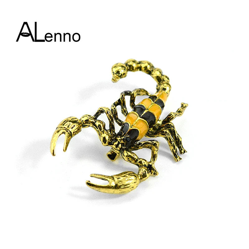 Enamel Scorpion Pins And Brooches For Women Fashion Punk Insect Garment Bag Scarf Decorative Pin Free shipping Jewelry Brosh
Enamel Scorpion Pins And Brooches For Women Fashion Punk Insect Garment Bag Scarf Decorative Pin Free shipping Jewelry Brosh