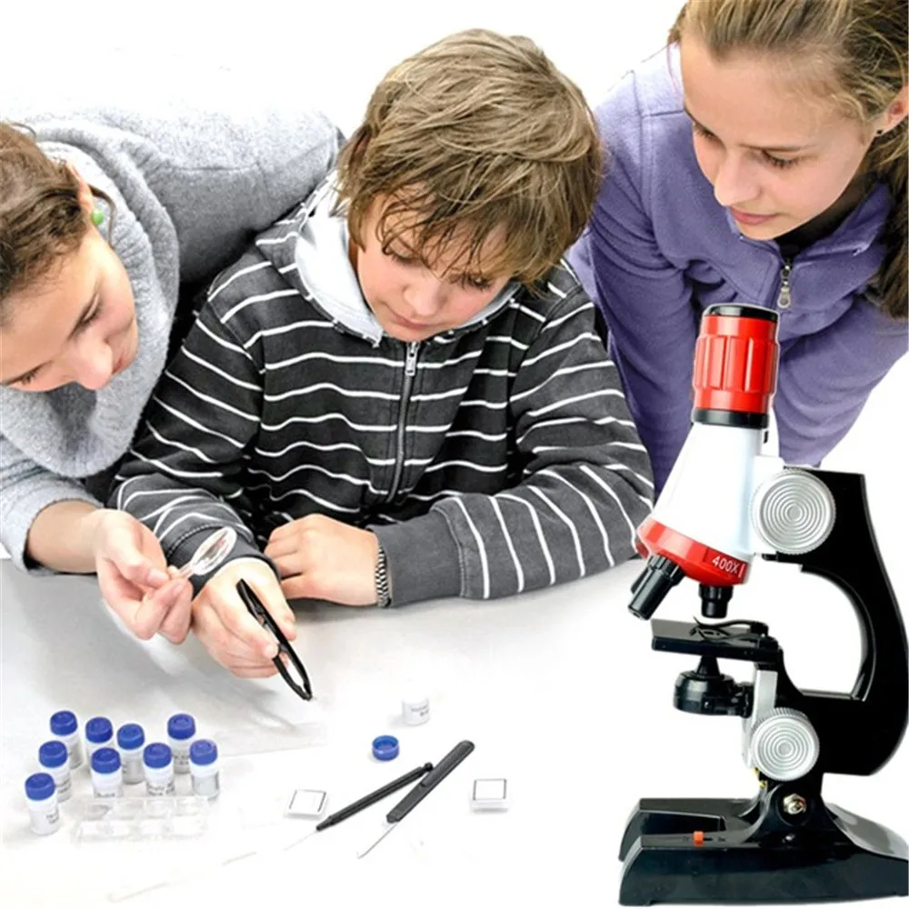Biology Microscope Kit Lab LED Home School Science Educational Toy Gift Refined Biological Microscope For Kids Children
Biology Microscope Kit Lab LED Home School Science Educational Toy Gift Refined Biological Microscope For Kids Children