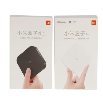 Original XIAOMI Mi Box 4/4C Android TV BOX 6.0 Amlogic Cortex-A53 Quad Core 64bit 1GB/8GB 4K HDR TV Box DTS-HD 2.4G WiFi HDMI
Original XIAOMI Mi Box 4/4C Android TV BOX 6.0 Amlogic Cortex-A53 Quad Core 64bit 1GB/8GB 4K HDR TV Box DTS-HD 2.4G WiFi HDMI