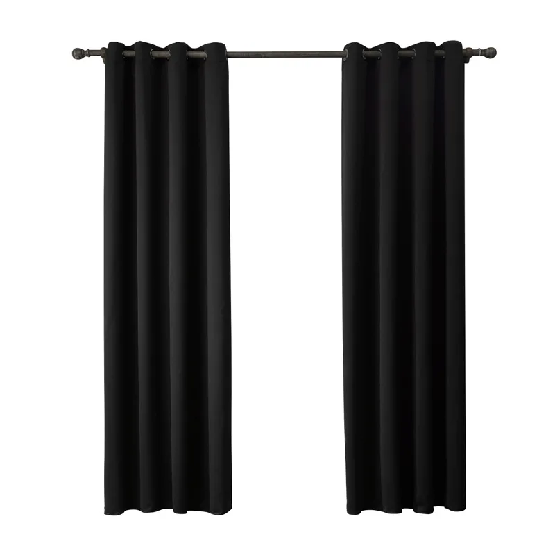 Blackout curtains for bedroom children window treatment blinds finished curtain for living room 1panel kid's modern cloth drapes 25