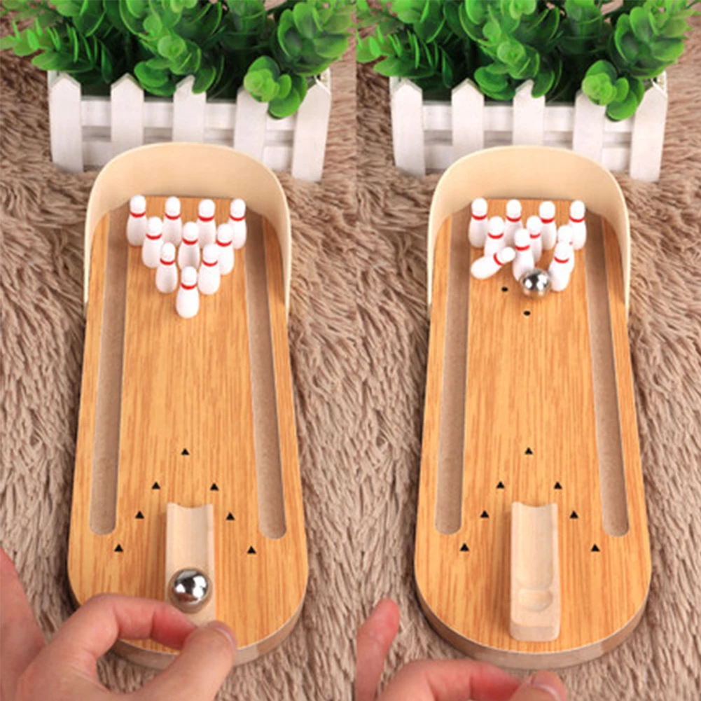 30cm Desktop Bowling Mini Game Set Wooden stress relief creative Family Fun Toy Funny Party interactive toys For Children gifts
30cm Desktop Bowling Mini Game Set Wooden stress relief creative Family Fun Toy Funny Party interactive toys For Children gifts