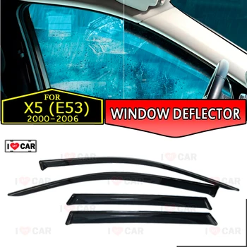 Window deflector for BMW X5 E53 2000-2006 car window deflector wind guard vent sun rain visor cover car styling decor
Window deflector for BMW X5 E53 2000-2006 car window deflector wind guard vent sun rain visor cover car styling decor