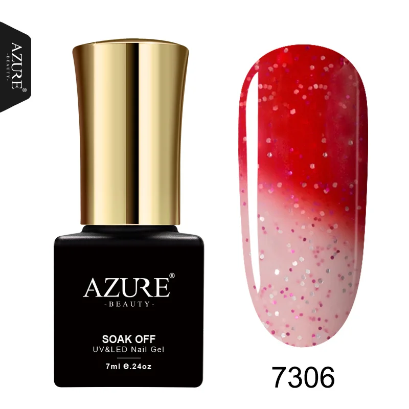 Azure Beauty Temperature UV Nail Gel Polish Chameleon Thermal Led Gel Lacquer Semi Permanent Changing Color Nail Polish
Azure Beauty Temperature UV Nail Gel Polish Chameleon Thermal Led Gel Lacquer Semi Permanent Changing Color Nail Polish
