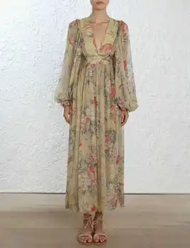 2019 Real New Bohemian A-line Dress Vestido Longo Dress Women Sexy V-neck Lantern Sleeve Elegant Vacation Print Long Female
2019 Real New Bohemian A-line Dress Vestido Longo Dress Women Sexy V-neck Lantern Sleeve Elegant Vacation Print Long Female