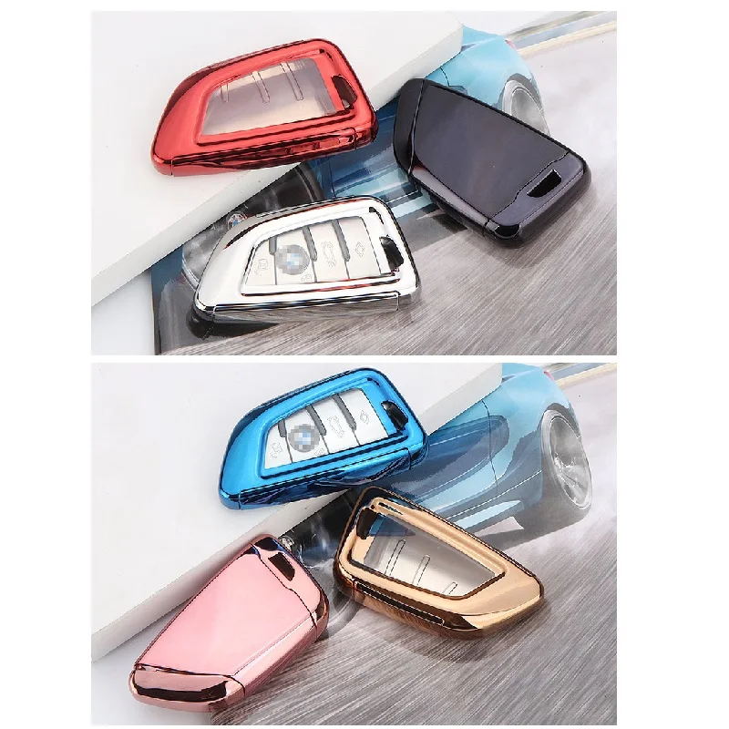 Car Styling Soft TPU Auto Key Protection Cover Case For bmw Smart Key of X1 X5 X6 2018 525i M760Li 740li 730 Car Holder Shell
Car Styling Soft TPU Auto Key Protection Cover Case For bmw Smart Key of X1 X5 X6 2018 525i M760Li 740li 730 Car Holder Shell