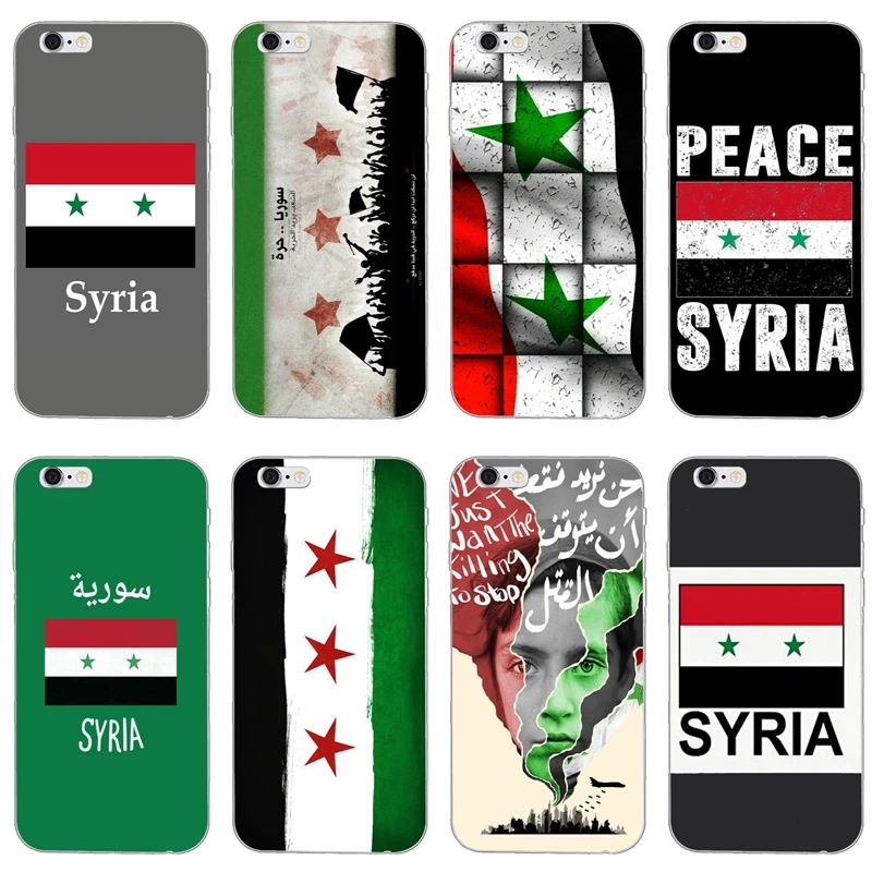 Syria Flag banner For iPhone X XR XS Max 8 7 plus 6s 6 plus SE 5s 5c 5 4s 4 iPod Touch case Soft phone cover
Syria Flag banner For iPhone X XR XS Max 8 7 plus 6s 6 plus SE 5s 5c 5 4s 4 iPod Touch case Soft phone cover