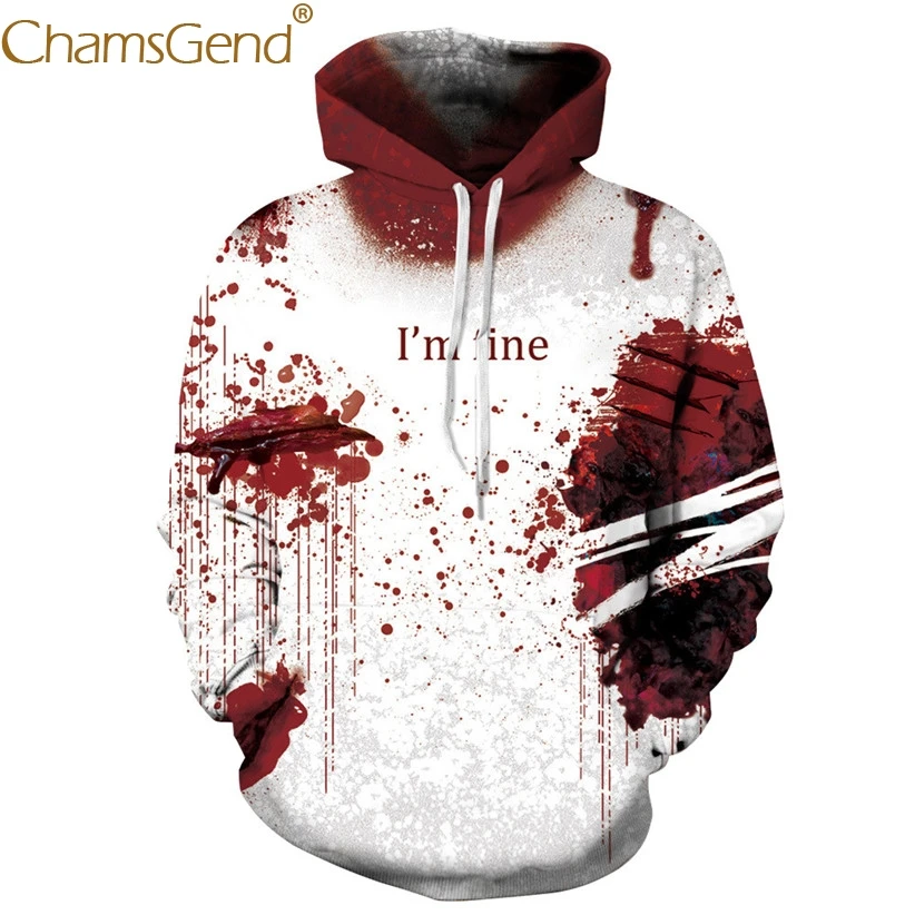 Free Shipping I'M Fine 3d Blood Horror Sweatshirts Women Men Hoodies Sweatshirts With Pocket 80816
Free Shipping I'M Fine 3d Blood Horror Sweatshirts Women Men Hoodies Sweatshirts With Pocket 80816