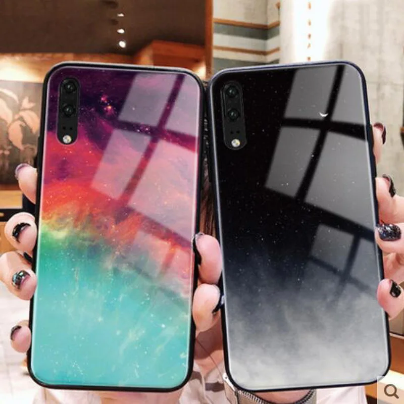 YISHANGOU For Huawei P20 P30 lite Slim Painted Marable Space Starry Tempered Glass Hybrid Case Cover For Huawei P30 P20 Lite
YISHANGOU For Huawei P20 P30 lite Slim Painted Marable Space Starry Tempered Glass Hybrid Case Cover For Huawei P30 P20 Lite