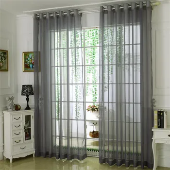 Solid color grey window curtain for living room luxurious bedroom organza voile sheer home goods curtains valance 2017
Solid color grey window curtain for living room luxurious bedroom organza voile sheer home goods curtains valance 2017