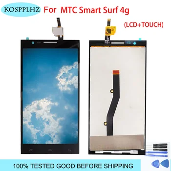 100% tested KOSPPLHZ LCD For MTC Smart Surf 4g LCD Display And Touch Screen assembly Replacement +Tools
100% tested KOSPPLHZ LCD For MTC Smart Surf 4g LCD Display And Touch Screen assembly Replacement +Tools