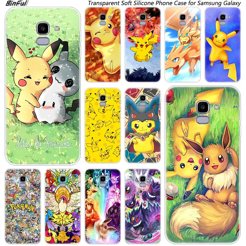 Pikachu Pokemon Soft Silicone Phone Case For Samsung Galaxy J8 J6 J4 2018 J2 Core J5 J6 J7 Prime J3 2016 2017 EU J4 Plus Fashion
Pikachu Pokemon Soft Silicone Phone Case For Samsung Galaxy J8 J6 J4 2018 J2 Core J5 J6 J7 Prime J3 2016 2017 EU J4 Plus Fashion