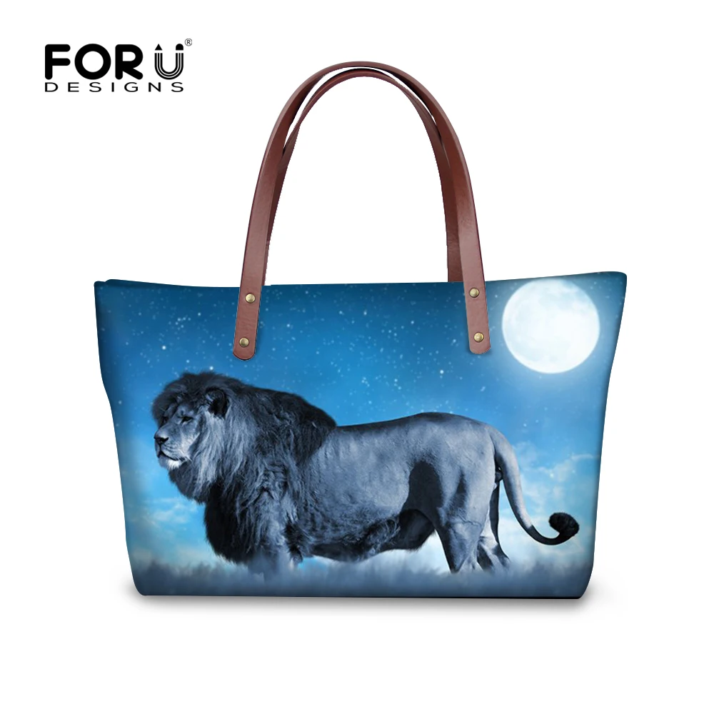 FORUDESIGNS Galaxy Lion King Ladies Handbags Leopard Tiger Printing Casual Portable Bags Waterproof Beach Tote Bolsas Wholesale 
FORUDESIGNS Galaxy Lion King Ladies Handbags Leopard Tiger Printing Casual Portable Bags Waterproof Beach Tote Bolsas Wholesale