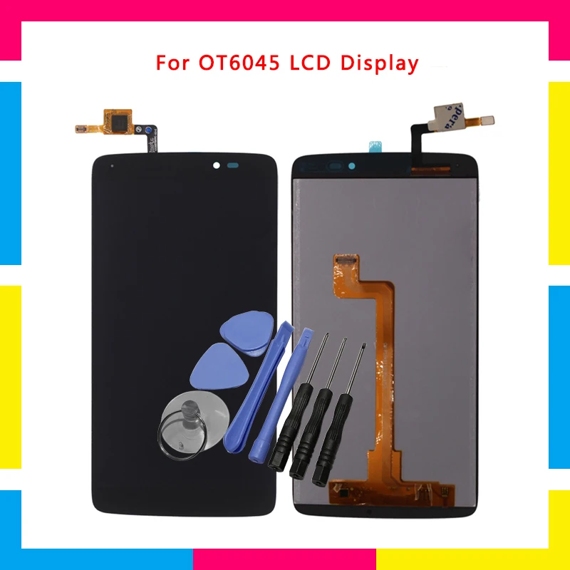 LCD Display Screen With Touch Screen Digitizer Assembly For Alcatel One Touch Idol 3 6045 OT6045 Replacement
LCD Display Screen With Touch Screen Digitizer Assembly For Alcatel One Touch Idol 3 6045 OT6045 Replacement