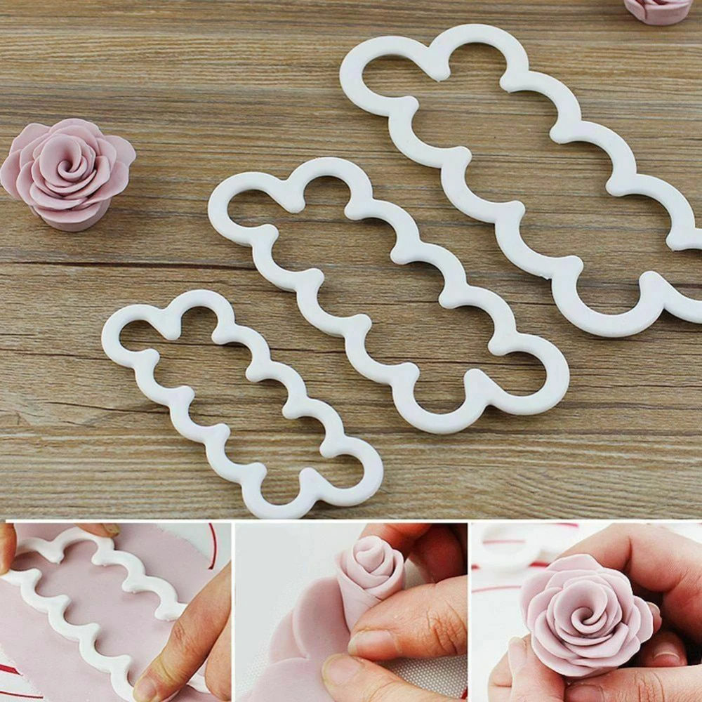 3Pcs Rose Flower Plastic Cake Embossing Molds Baking Pastry Tools Cookie Chocolate Decor Molds biscuits Stamping Cutters Molds
3Pcs Rose Flower Plastic Cake Embossing Molds Baking Pastry Tools Cookie Chocolate Decor Molds biscuits Stamping Cutters Molds
