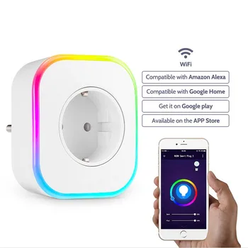 Smart USB Plug Wifi Smart Socket EU UK Outlet Works With Google Home Mini Assistant Alexa IFTTT Smart Life APP free shipping
Smart USB Plug Wifi Smart Socket EU UK Outlet Works With Google Home Mini Assistant Alexa IFTTT Smart Life APP free shipping