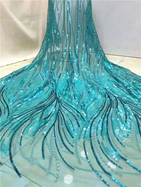 The new French lace fabric, the Nigerian lace Christmas dress with delicate sequins
The new French lace fabric, the Nigerian lace Christmas dress with delicate sequins