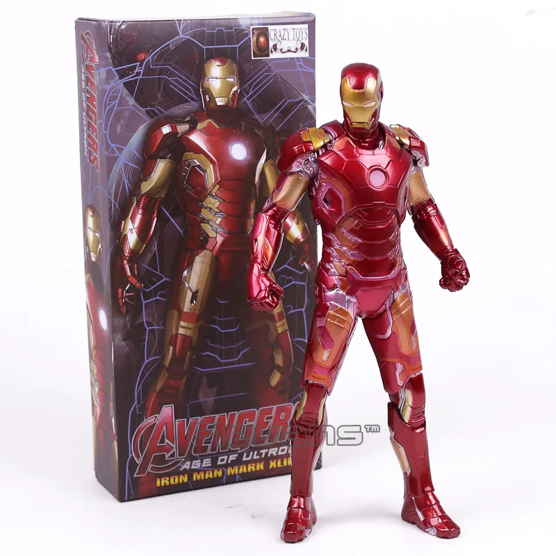 Crazy Toys Avengers Iron Man Mark XLIII MK 43 PVC Action Figure Collectible Model Toy 12" 30cm
Crazy Toys Avengers Iron Man Mark XLIII MK 43 PVC Action Figure Collectible Model Toy 12" 30cm