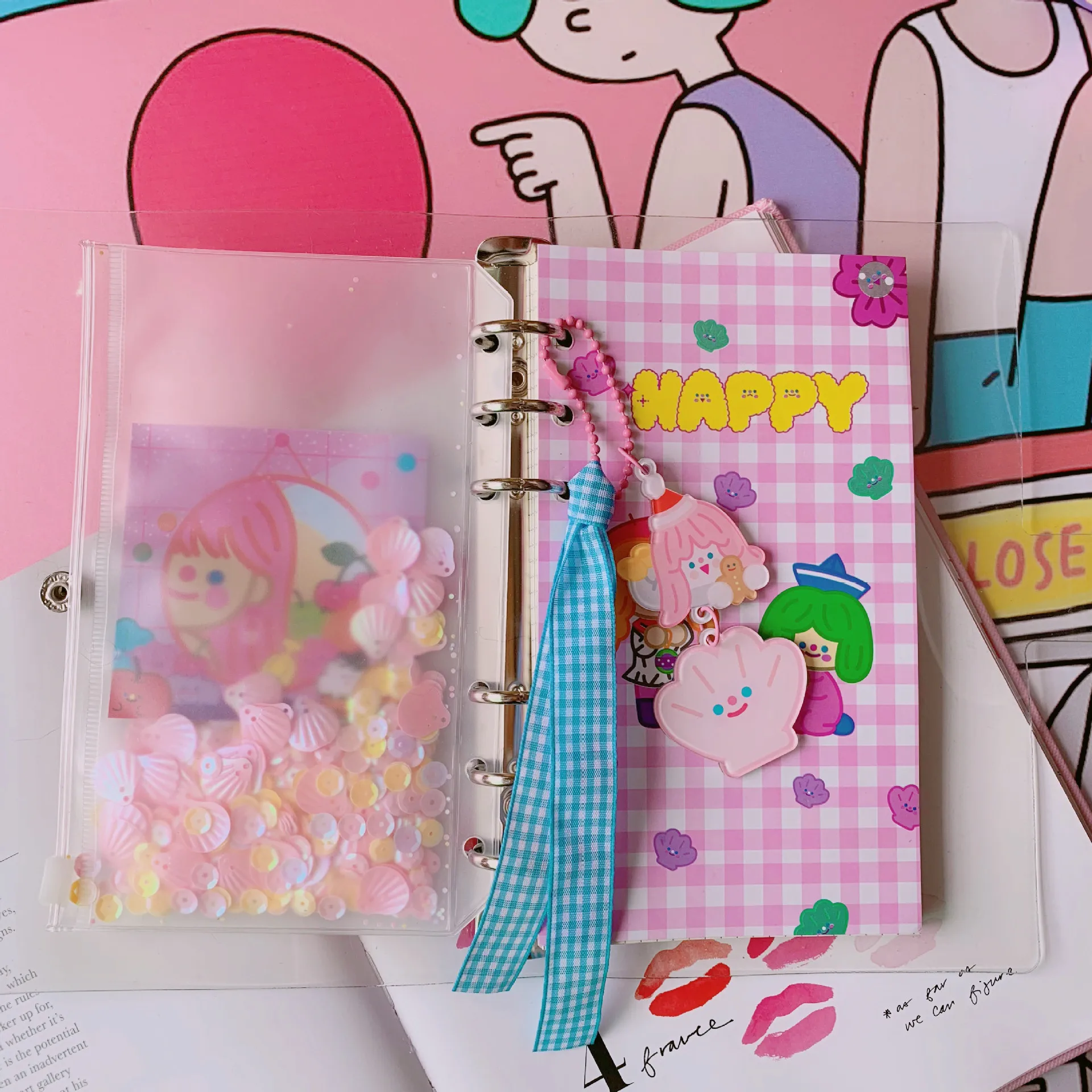DIY Notebook Sweet l Girl 's Diary Super Star Planer Kawaii Bullet Journa Organizer Student Daily Weekly Plan Stationery Gifts
DIY Notebook Sweet l Girl 's Diary Super Star Planer Kawaii Bullet Journa Organizer Student Daily Weekly Plan Stationery Gifts