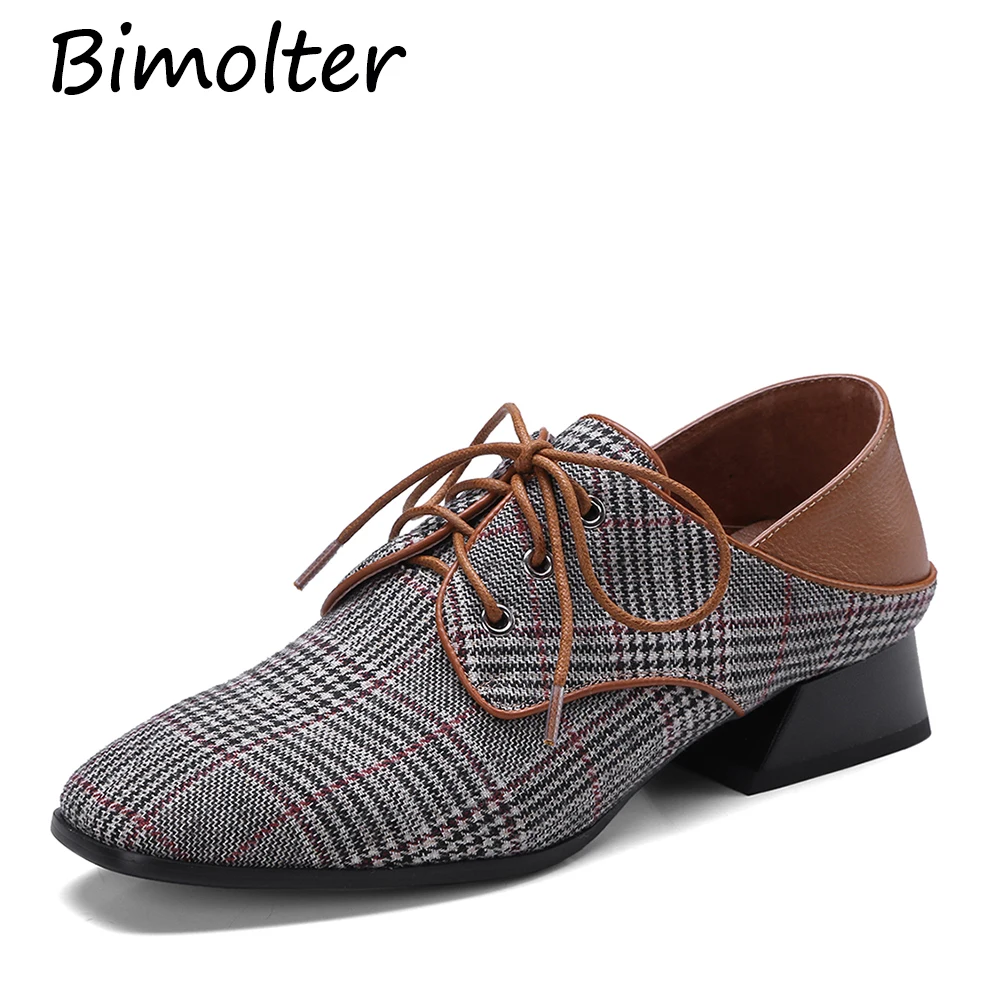 Bimolter Women Genuine Leather Oxfords British Style Flats Pointed Toe Classic Lace Up Lady's Brogue Shoes Spring Autumn LFEB010
Bimolter Women Genuine Leather Oxfords British Style Flats Pointed Toe Classic Lace Up Lady's Brogue Shoes Spring Autumn LFEB010