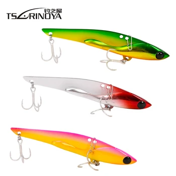 TSURINOYA Metal VIB Bait 105mm/35g Saltwater Fishing Lure Hard Bait Fishing Lures With Treble Hooks Isca Para Pesca Leurre
TSURINOYA Metal VIB Bait 105mm/35g Saltwater Fishing Lure Hard Bait Fishing Lures With Treble Hooks Isca Para Pesca Leurre