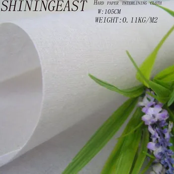 3m/lot 105cm width white one side adhesive hard paper interlining cloth for wallet bag sewing diy accessories tailor tools865
3m/lot 105cm width white one side adhesive hard paper interlining cloth for wallet bag sewing diy accessories tailor tools865