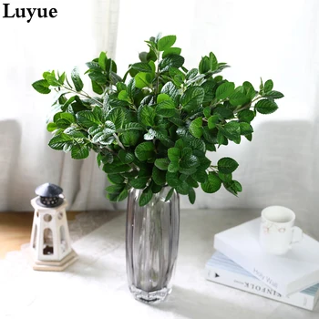 Luyue 62 cm Artificial Plant Green Artificial Plant Green Realistic Mint Leaves Fresh large vase decoration Balcony home bedroom
Luyue 62 cm Artificial Plant Green Artificial Plant Green Realistic Mint Leaves Fresh large vase decoration Balcony home bedroom