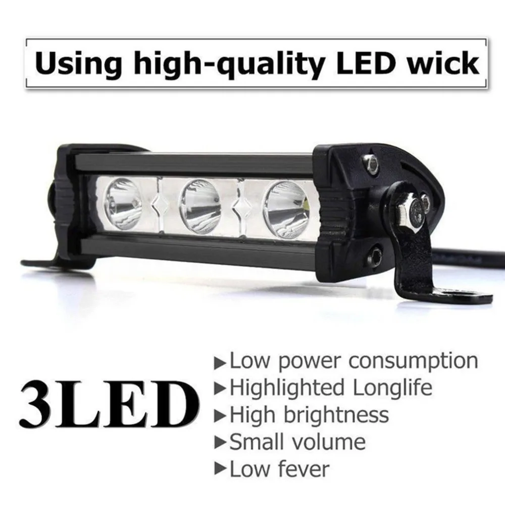 9W 3 LED DRL Car Truck Working Lights Waterproof Off-road Light Super Bright Spotlight for Off-road Car Motorcycle
9W 3 LED DRL Car Truck Working Lights Waterproof Off-road Light Super Bright Spotlight for Off-road Car Motorcycle