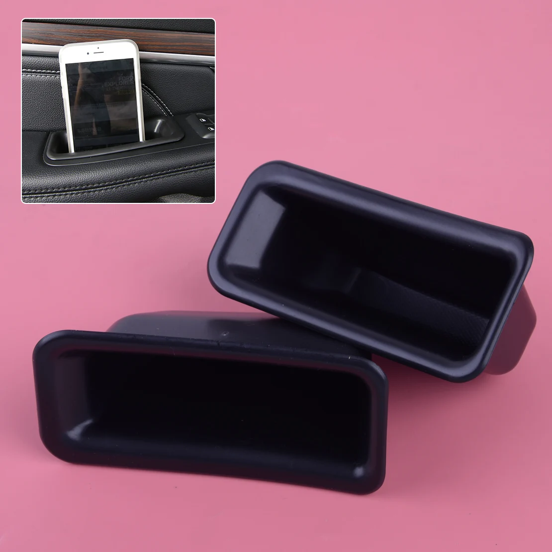 DWCX New Car 1 Pair Front Door Inner Side Handle Glove Tray Armrest Holder Storage Box For Ford Explorer 2016 2017
DWCX New Car 1 Pair Front Door Inner Side Handle Glove Tray Armrest Holder Storage Box For Ford Explorer 2016 2017