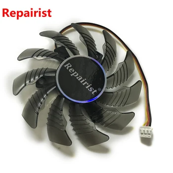 Repairist 75mm diameter 39mm mounting holes pitch 3Pin T128010SU Graphics Card Cooler Fan for GIGABYTE card as replacement
Repairist 75mm diameter 39mm mounting holes pitch 3Pin T128010SU Graphics Card Cooler Fan for GIGABYTE card as replacement