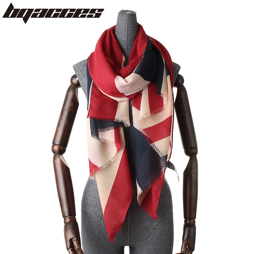 

[BQACCES] Fashion Geometric Print Cotton Long Scarf Women Viscose Thin Shawl Scarves New Hijab Foulard Femme Brand Bufanda