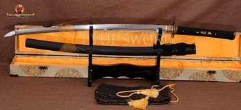 LYUESWORD JAPANESE SAMURAI SWORD KATANA FULL TANG RAZOR SHARP DAMASCUS CLAY TEMPERED FOLDED STEEL UNOKUBI-ZUKUBI BLADE
LYUESWORD JAPANESE SAMURAI SWORD KATANA FULL TANG RAZOR SHARP DAMASCUS CLAY TEMPERED FOLDED STEEL UNOKUBI-ZUKUBI BLADE