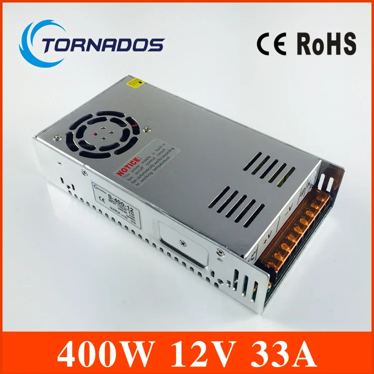 high quality power supply 12v 33a Single Output Switching power supply unit 400W 12V 33A ac to dc power supply S-400-12
high quality power supply 12v 33a Single Output Switching power supply unit 400W 12V 33A ac to dc power supply S-400-12