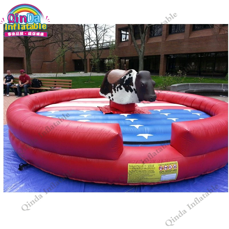 inflatable mechnical bull mat18