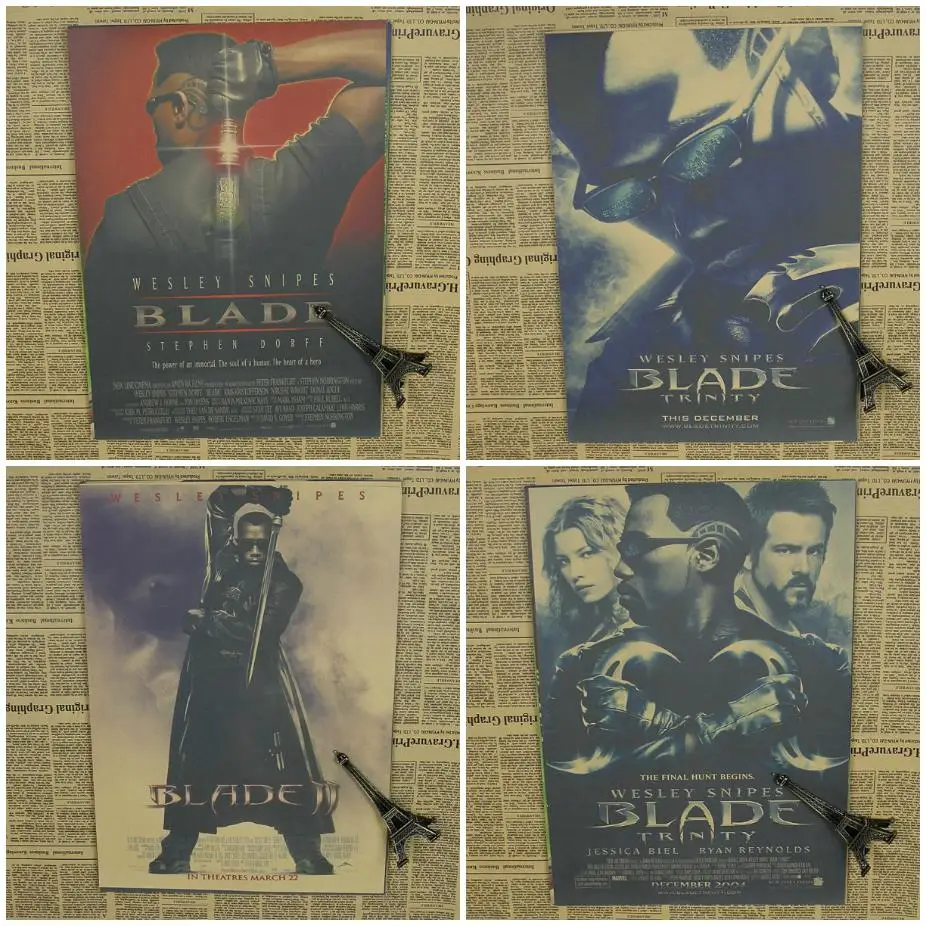 Blade Film Kraft Paper Poster Cafe Interior Decoration Painting/wall sticker /kraft poster
Blade Film Kraft Paper Poster Cafe Interior Decoration Painting/wall sticker /kraft poster