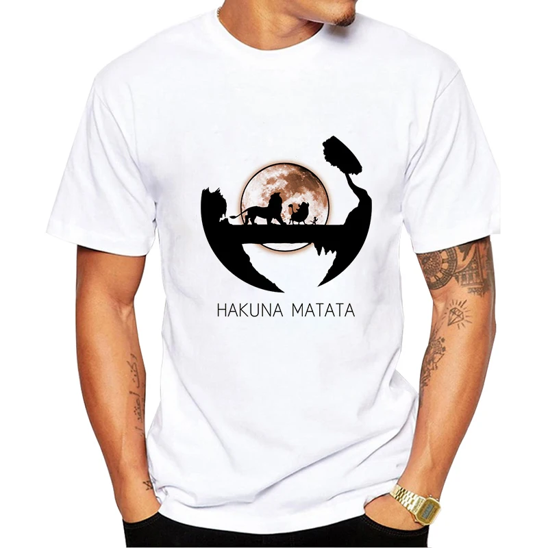 HAKUNA MATATA men clothes 2019 Movie Lion King Simba Best Friend harajuku billie eil shgothic streetweart plus size men t shirt 
HAKUNA MATATA men clothes 2019 Movie Lion King Simba Best Friend harajuku billie eil shgothic streetweart plus size men t shirt