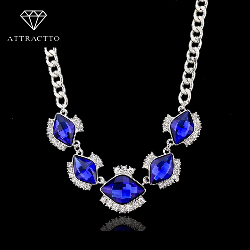 LOW Blue/White Gems Statement Necklace For Women Chain Vintage Accessories Luxury wedding Party Sapphire-Jewelry SNE140360
LOW Blue/White Gems Statement Necklace For Women Chain Vintage Accessories Luxury wedding Party Sapphire-Jewelry SNE140360